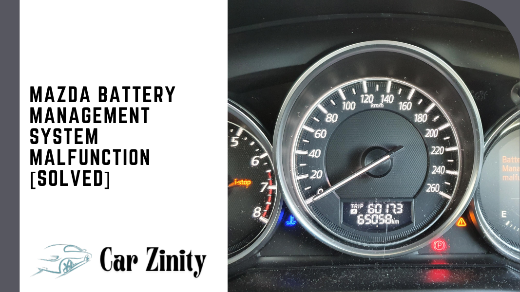 Mazda Battery Management System Malfunction