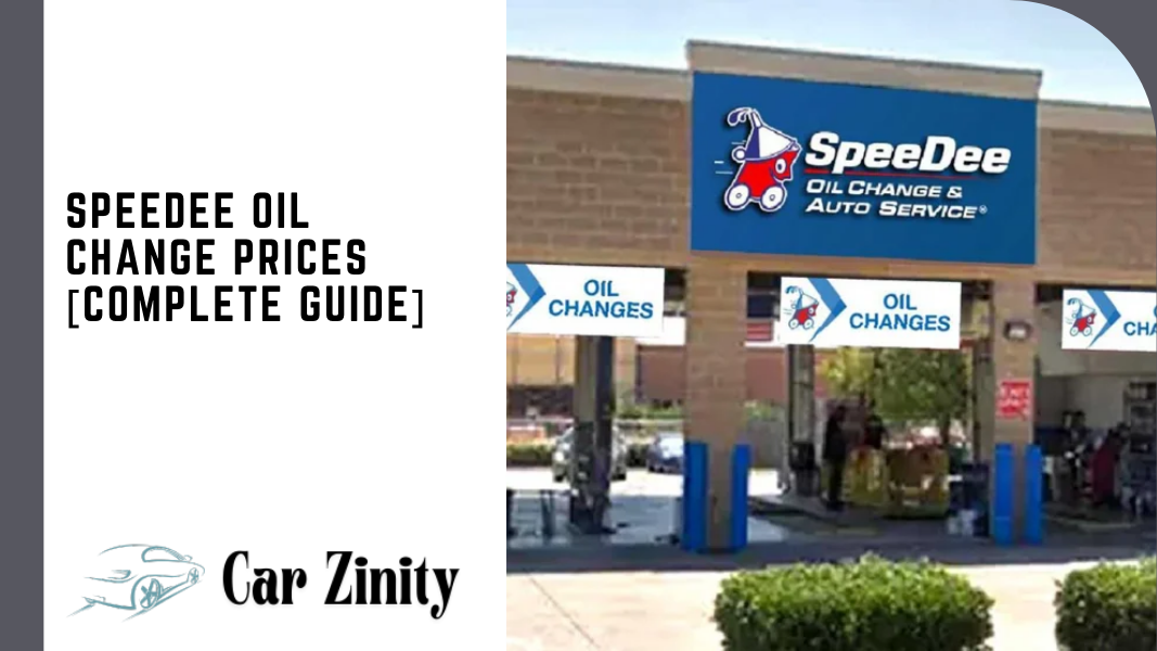 SpeeDee Oil Change Prices